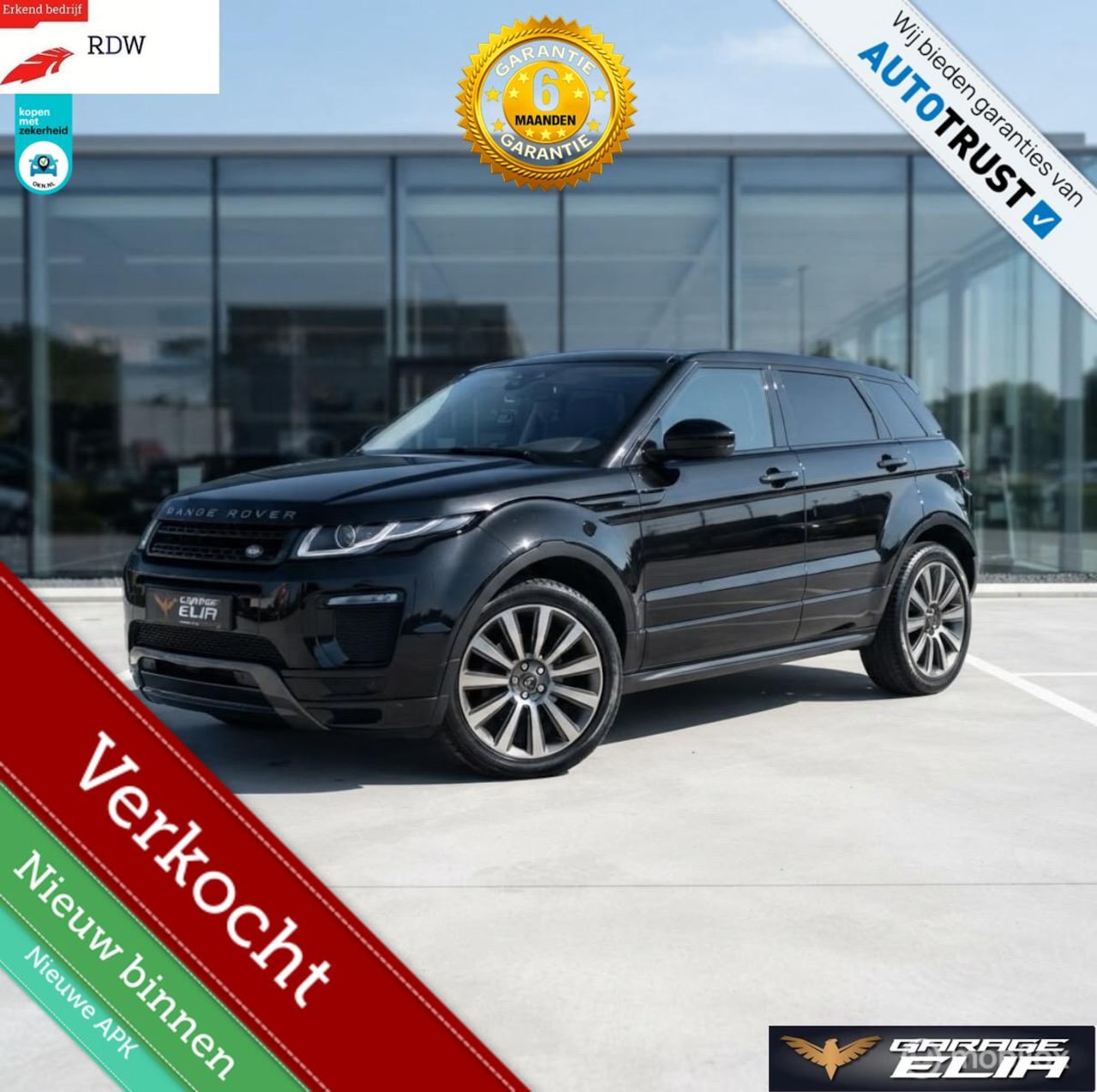 Land Rover Range Rover Evoque - 2.0 Si4 HSE Dynamic 241PK Pano - AutoWereld.nl