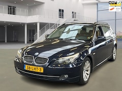 BMW 5-serie Touring - 525i Business Line Edition II AUT|XENON|LEDER|NAVI|STOELVERW|2XSLEUTELS|