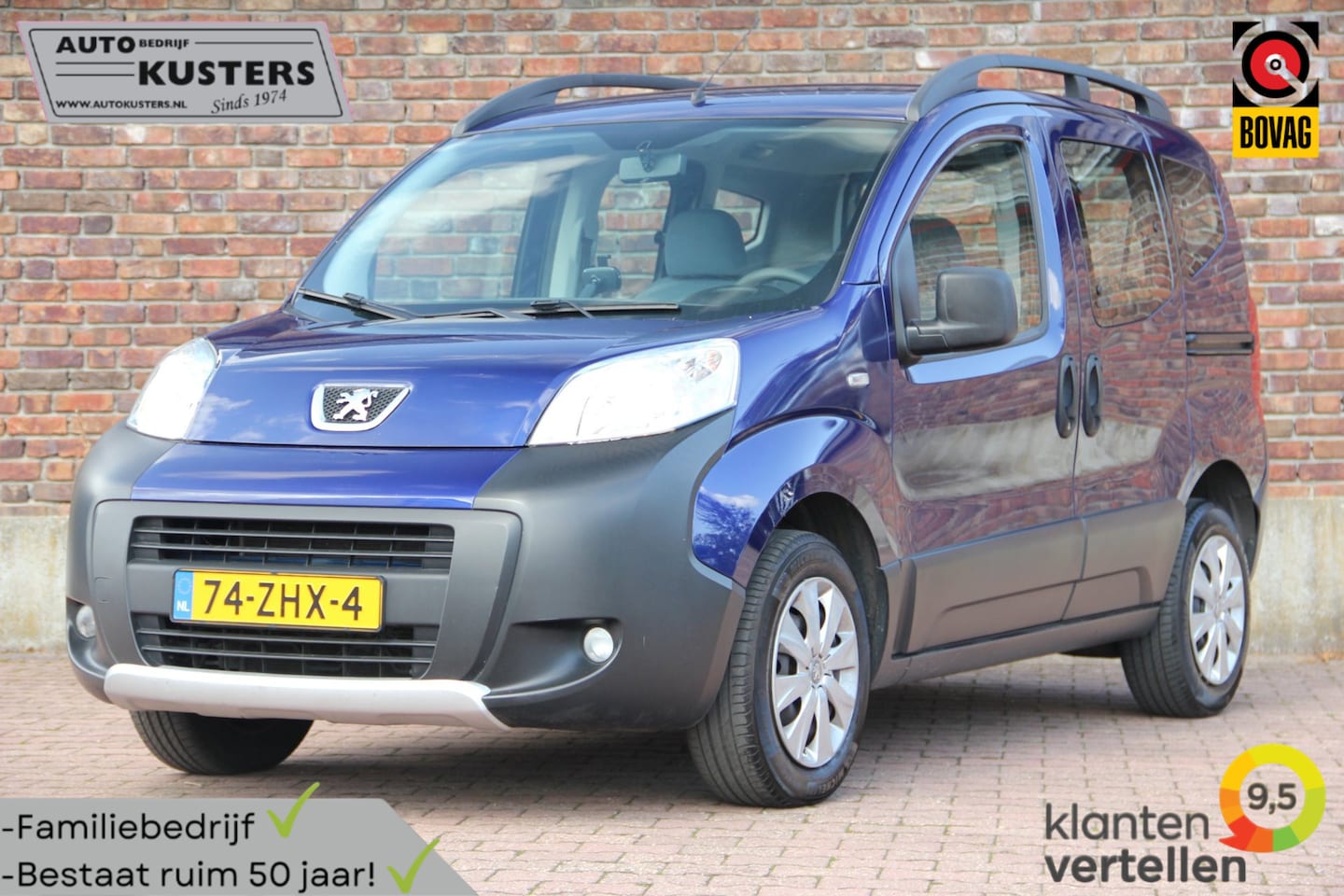 Peugeot Bipper Tepee - 1.4 Outdoor| Airco| Elektrische ramen| Trekhaak| - AutoWereld.nl