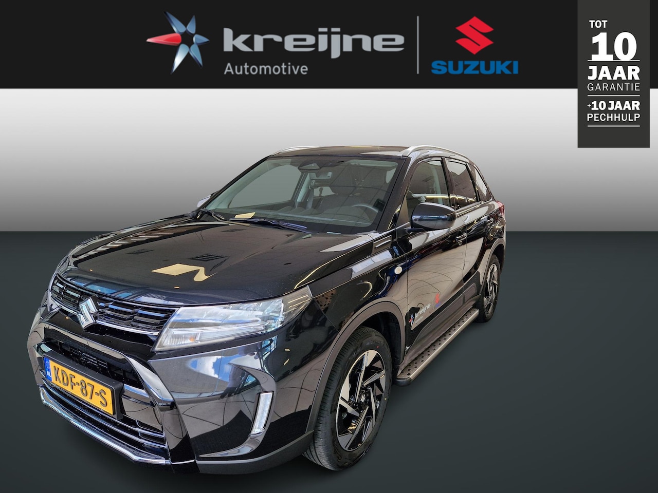 Suzuki Vitara - 1.4 Boosterjet Smart Hybrid Select Automaat | Side bars | 17"inch gepolijste velgen | Blac - AutoWereld.nl