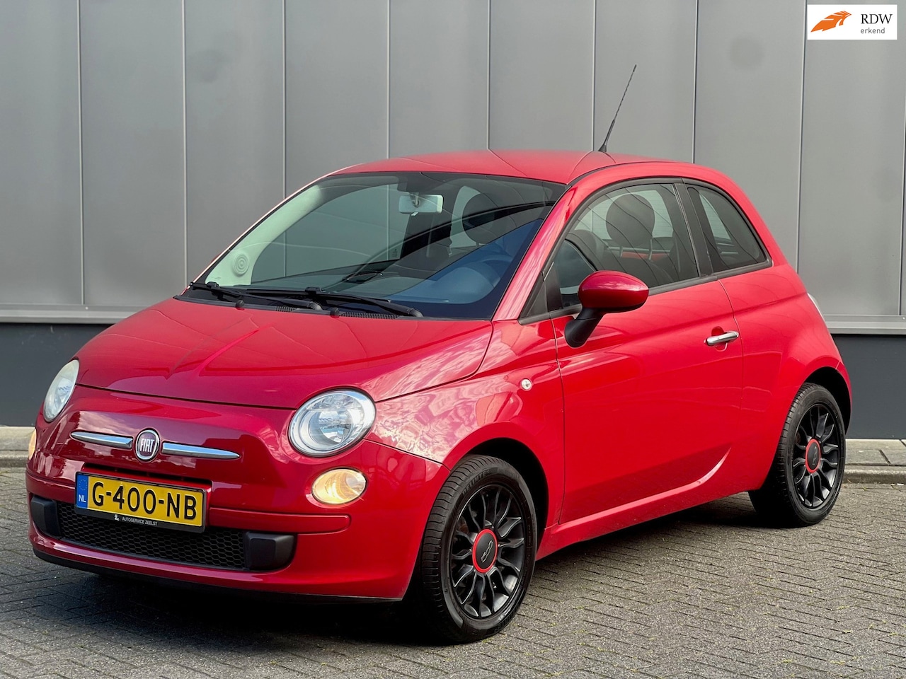 Fiat 500 - 1.2 Pop Sport Rosso - AutoWereld.nl