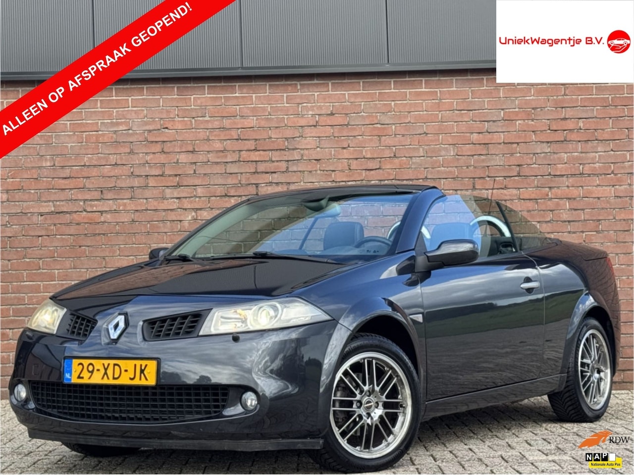 Renault Mégane coupé cabriolet - 2.0-16V TECH LINE | NL-AUTO! - AutoWereld.nl