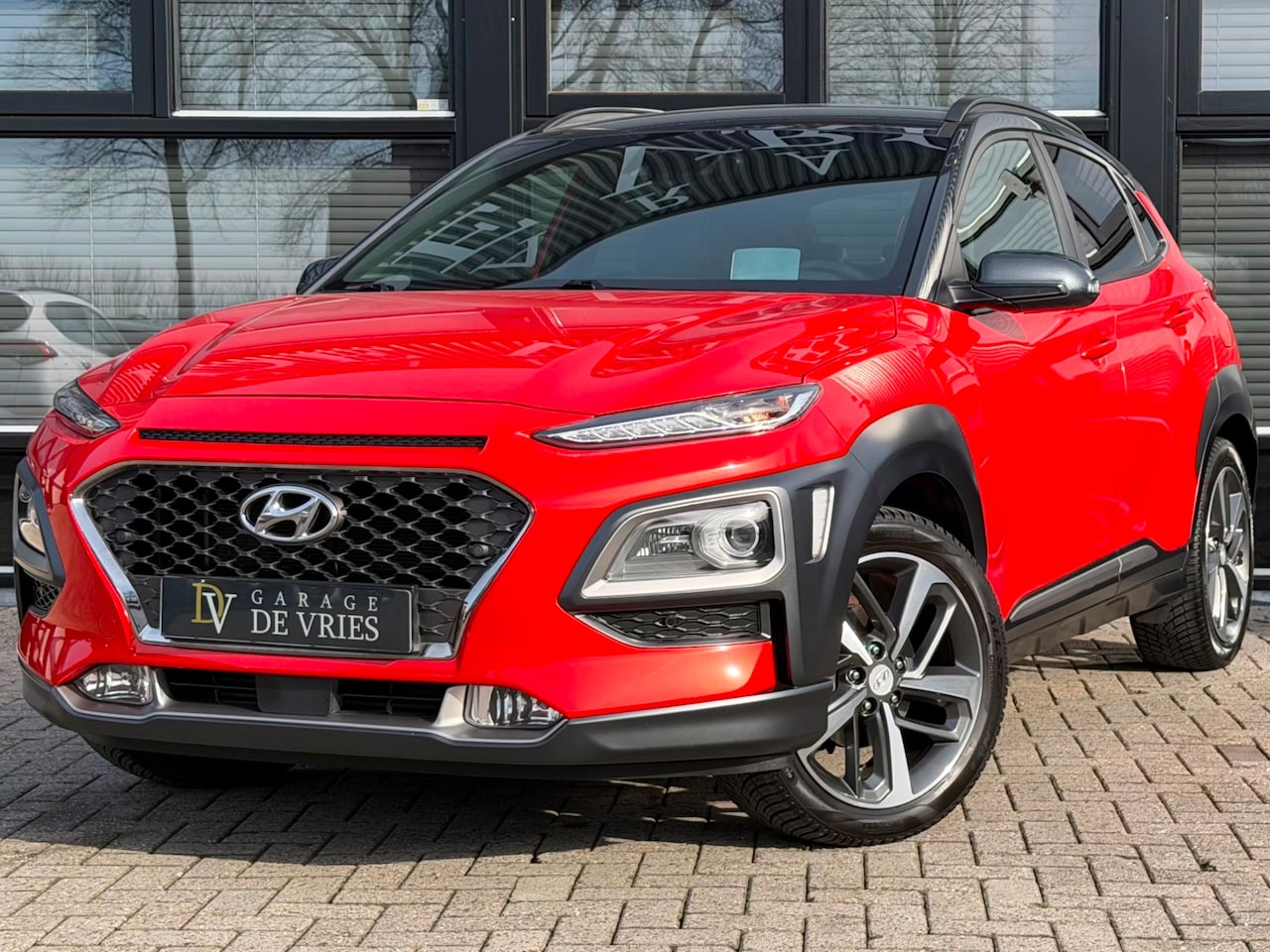 Hyundai Kona - 1.0T Premium Full Option HUD Leder Camera Krell Garantie - AutoWereld.nl