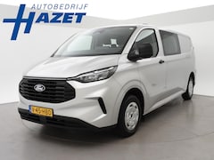 Ford Transit Custom - 300 2.0 TDCI L2H1 6-PERS DUBBEL CAB. + TREKHAAK | CARPLAY | CAMERA