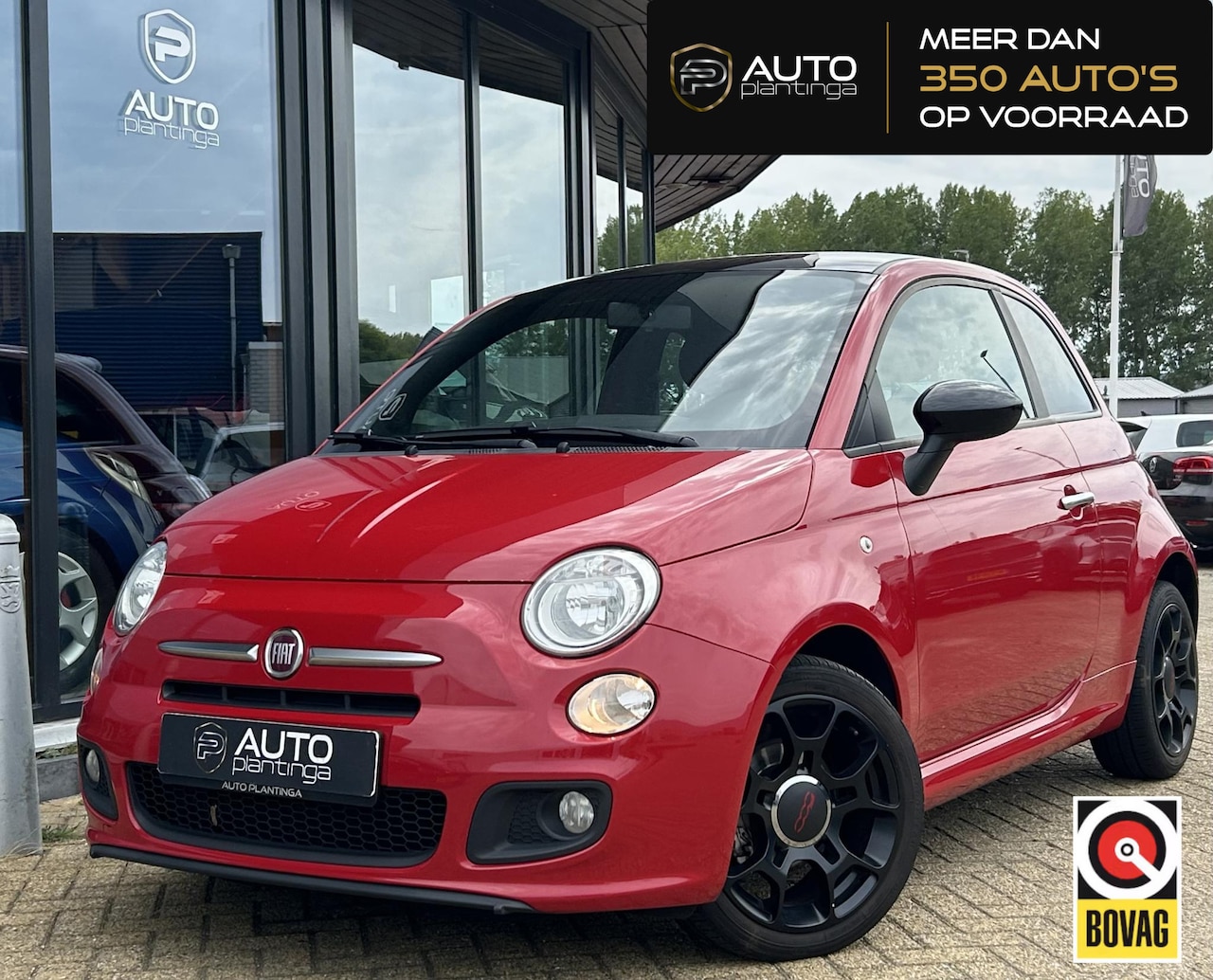 Fiat 500 Abarth - 0.9 TwinAir Turbo 500S 80PK | NL AUTO | NAP | Onderhoudshistorie | Abarth-pakket | Side Sk - AutoWereld.nl