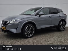 Nissan Qashqai - 1.3 MHEV Tekna / NL Auto / Trekhaak 1400 KG / Panoramadak / All Seasonbanden / Half Ledere