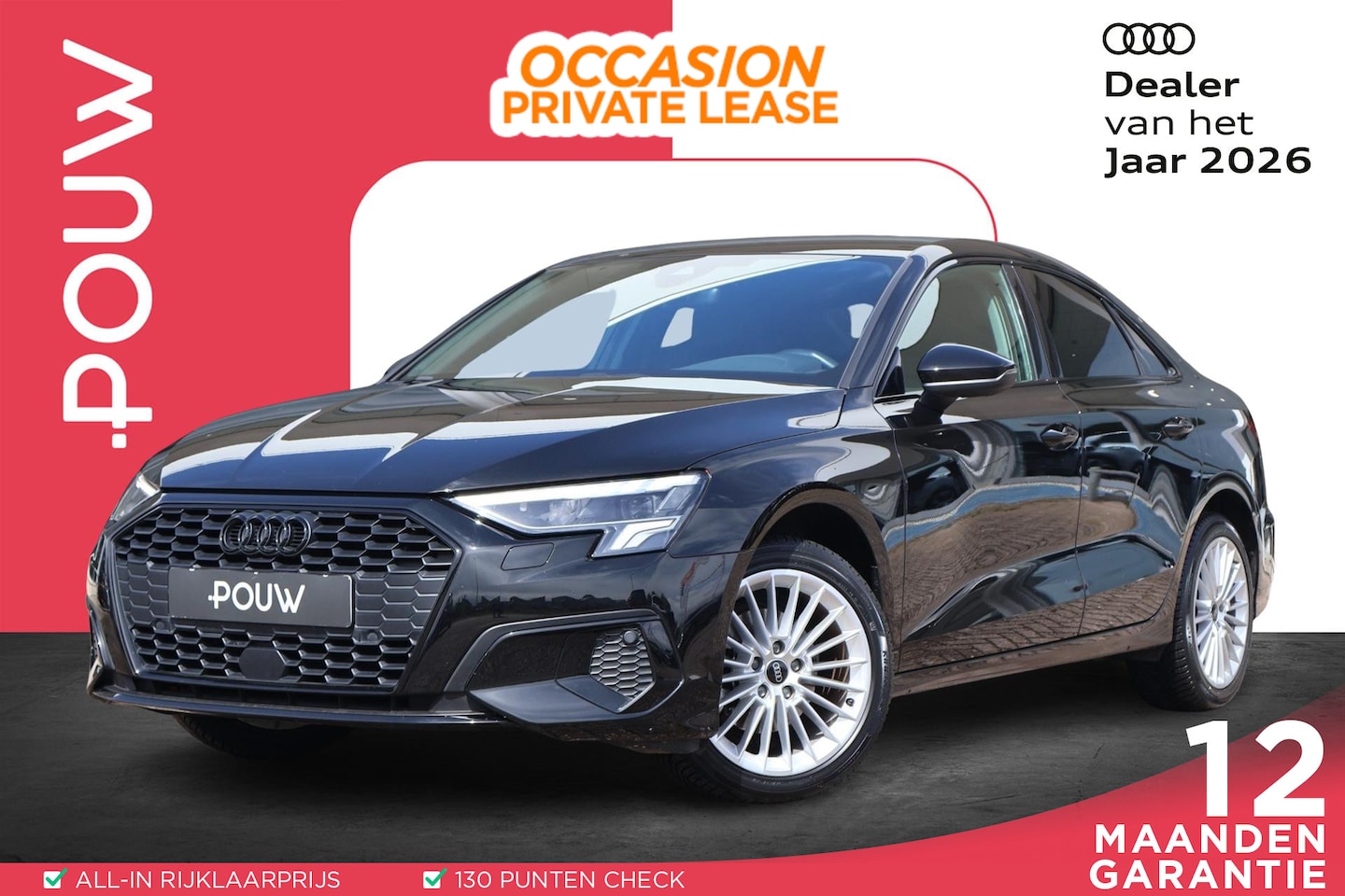 Audi A3 Limousine - 30 TFSI 110pk S-tronic Advanced Edition | Navi | Adaptief Cruise | Apple/Android carplay | - AutoWereld.nl