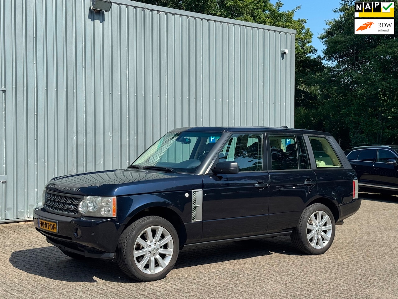 Land Rover Range Rover - 4.2 V8 Supercharged - Blauw op Blauw! - AutoWereld.nl