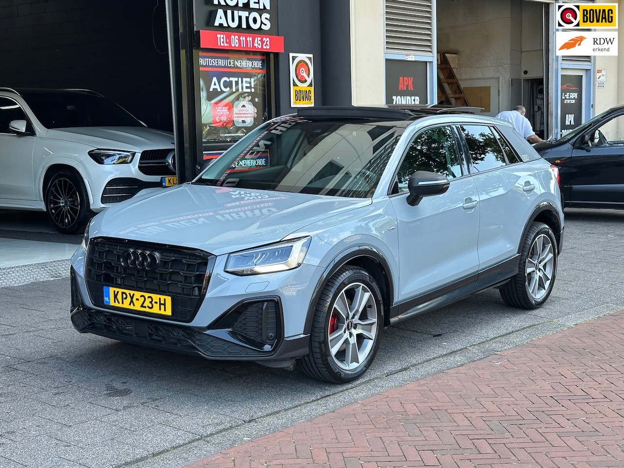 Audi Q2 - 35 TFSI S-Line Leer Navi Camera Carplay Pano - AutoWereld.nl