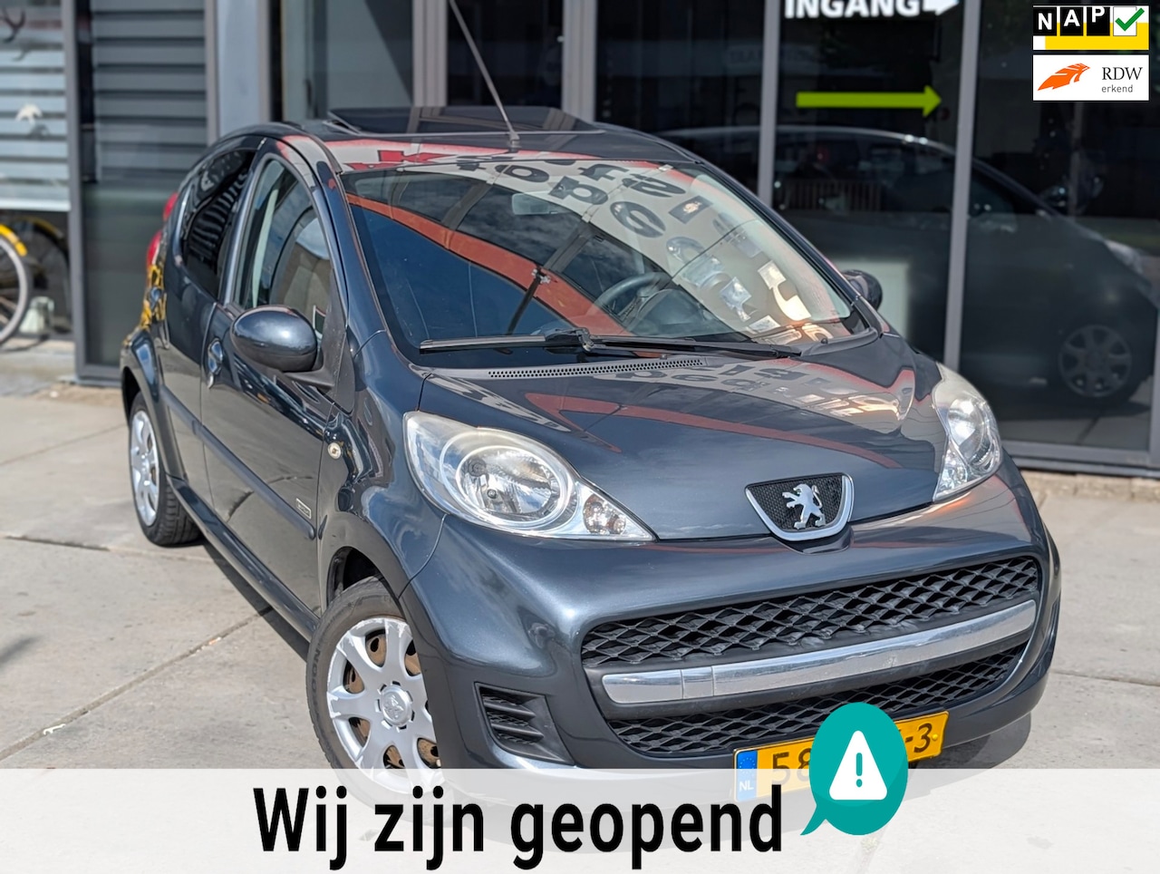 Peugeot 107 - 1.0-12V Sportium - Airco - NIEUWE APK - - AutoWereld.nl