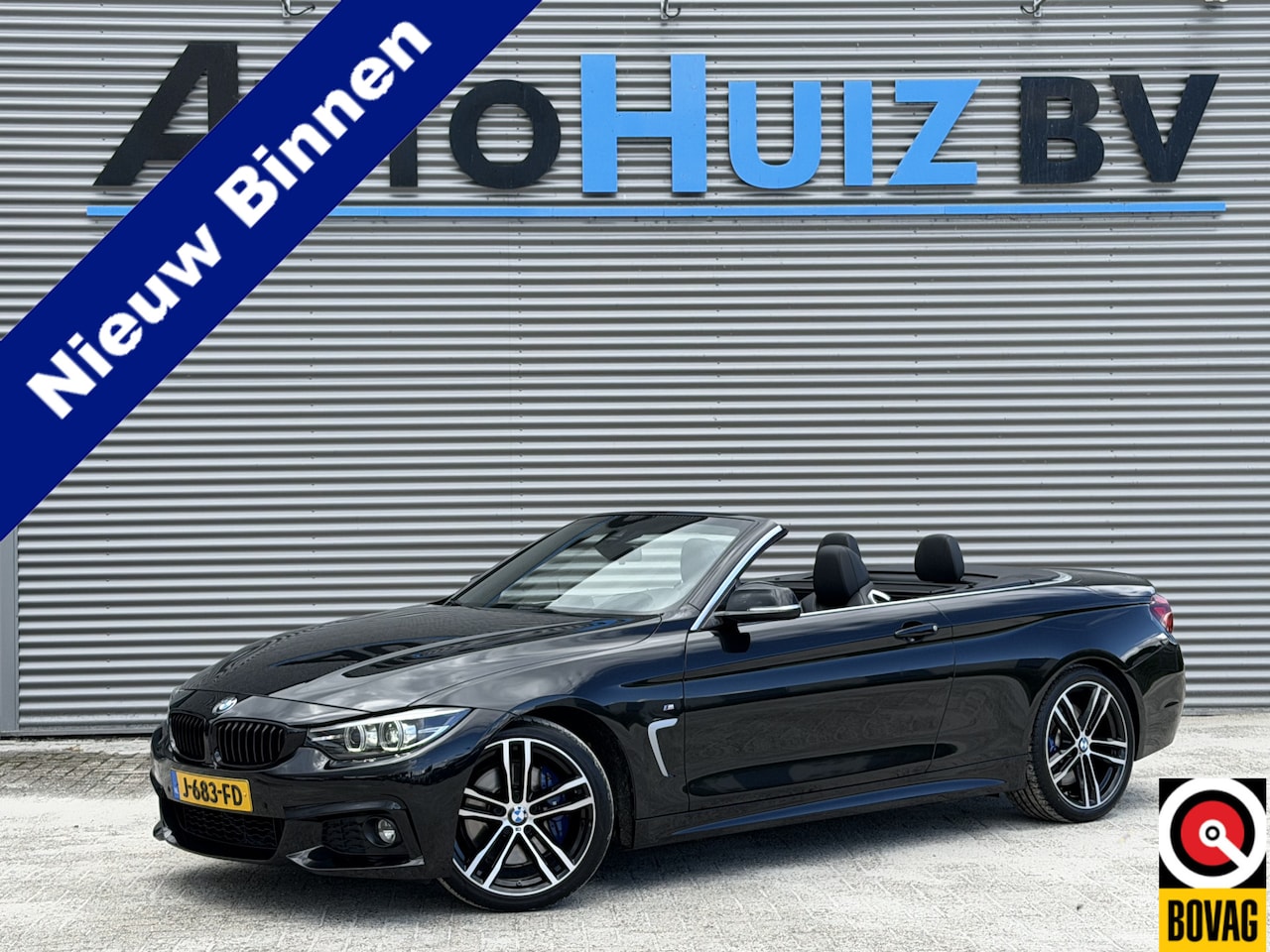 BMW 4-serie Cabrio - 420i High Executive M Sport LED DAB Navi Pro HiFi Pakket Leder 19 Inch - AutoWereld.nl