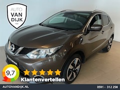 Nissan Qashqai - 1.2 N-Connecta AIRCO NAVI CRUISE ELEK RAMEN CENT VERG TREKHAAK PANO DAK ZEER NETTE AUTO