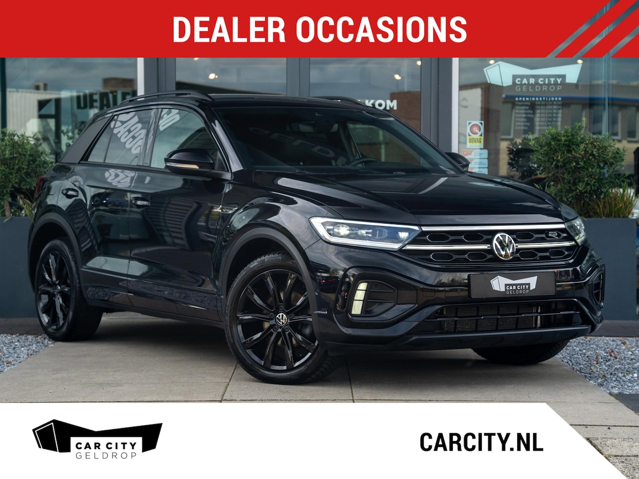 Volkswagen T-Roc - 1.5 TSI R-Line 150pk Automaat R Line BlackStyle / Keyless / iQ Light / Camera - AutoWereld.nl