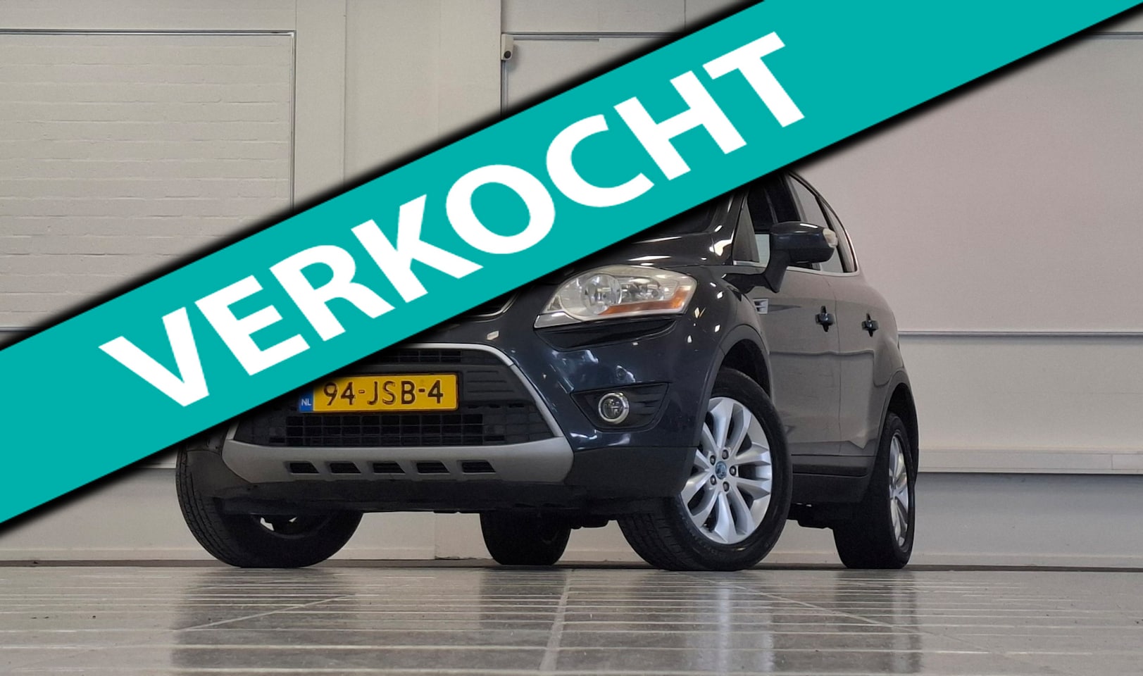 Ford Kuga - 2.5i 20V Titanium 2e Eigenaar Trekhaak Navi AWD Parkeerhulp Garantie - AutoWereld.nl