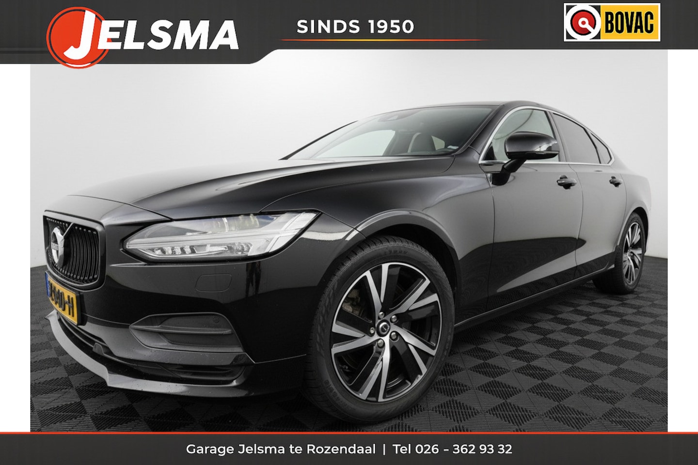 Volvo S90 - 2.0 T4 Momentum+ 190pk Aut., Navi | Leer | Trekhaak | NL auto - AutoWereld.nl