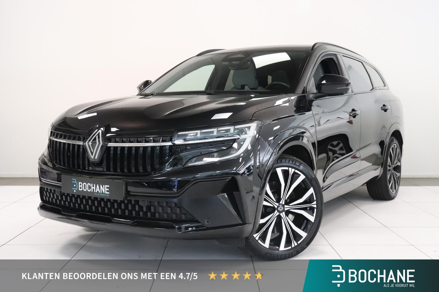 Renault Espace - E-Tech full hybrid 200 iconic 7p. | Panoramadak | 360° Camera | 4-Control | Memory | Leder - AutoWereld.nl