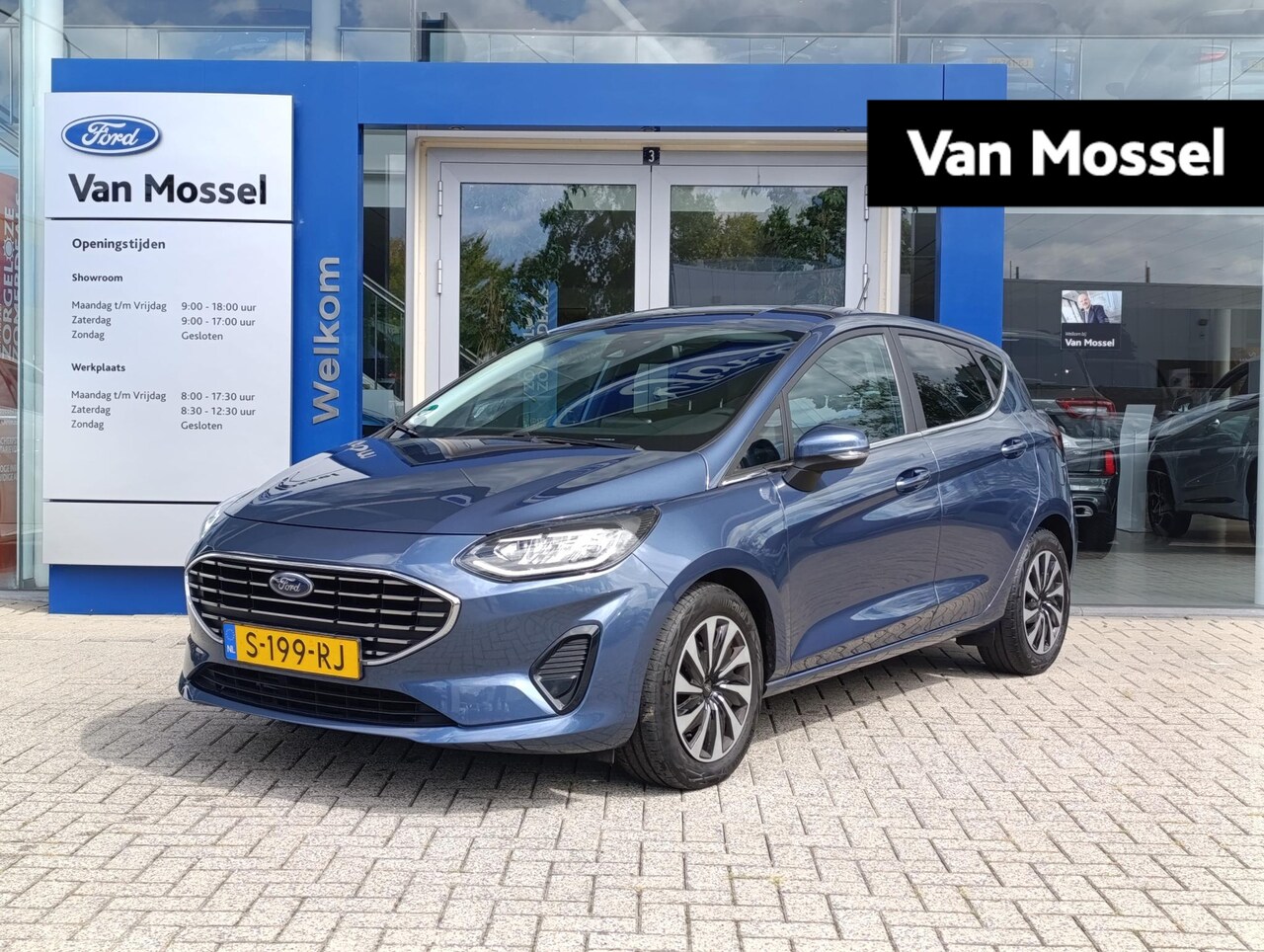 Ford Fiesta - 1.0 EcoBoost Hybrid Titanium X | 1e-eigenaar | Dealeronderhouden | Stoel/stuur voorruitver - AutoWereld.nl