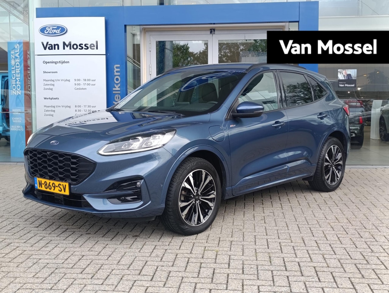 Ford Kuga - 2.5 PHEV ST-Line X | Adaptieve Cruise | Stoel/stuur voorruitverwarming | Dodehoeksensoren - AutoWereld.nl