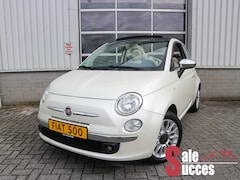 Fiat 500 C - 1.2 Lounge Parelmoer | Parkeersensoren