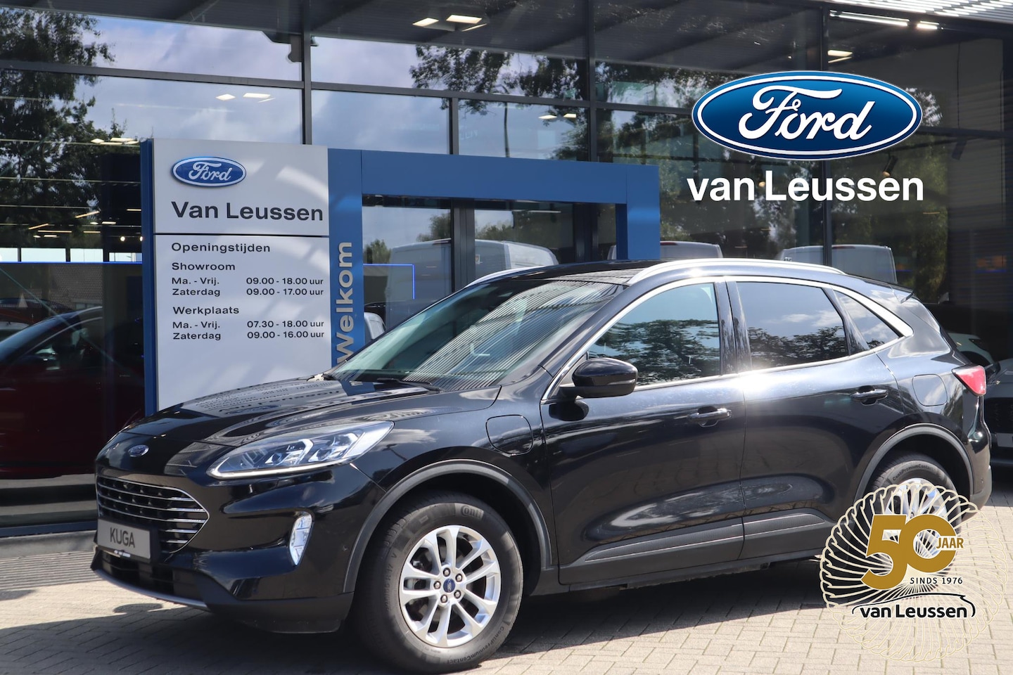 Ford Kuga - 2.5 PHEV TITANIUM-X AD-CRUISE HALF-LEDER WINTERPACK EL-ACHTERKLEP BLISS B&O-AUDIO CAMERA - AutoWereld.nl