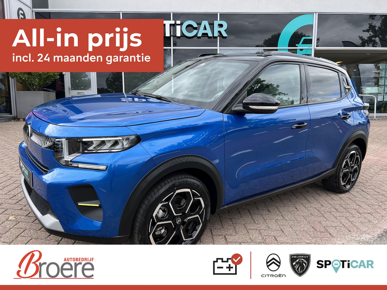 Citroën ë-C3 - Max 44 kWh Max 113pk 44 kWh - AutoWereld.nl