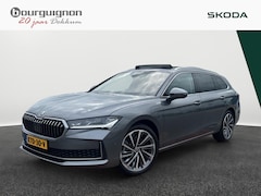 Skoda Superb Combi - 1.5 TSI PHEV L & K | Trekhaak | 5 jaar | 204Pk | Pano Dak | Leder | Massage | Canton Sound