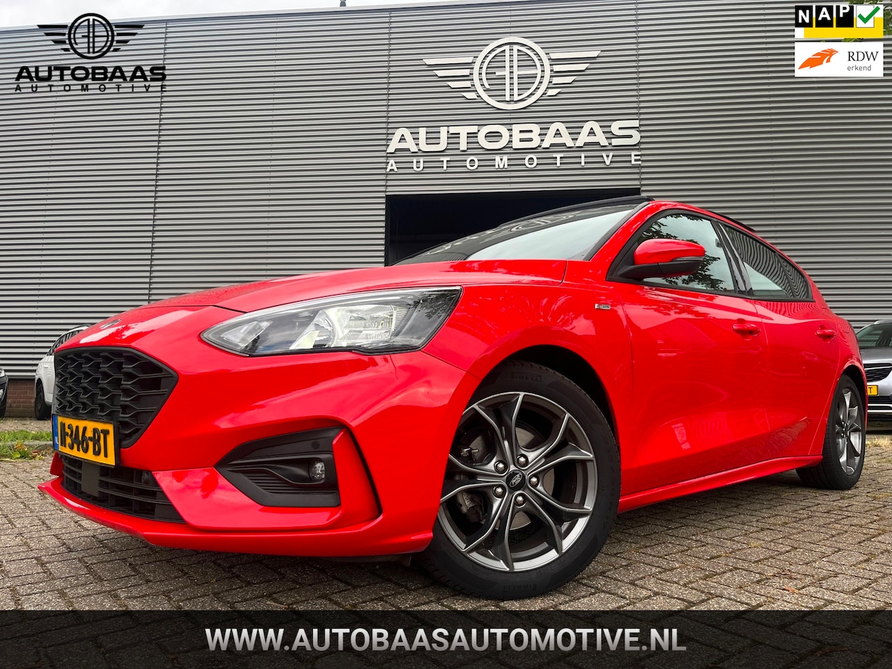 Ford Focus - 1.0 Hybrid ST Line NLAUTO+1EIG+PANORAMADAK+LED+NAVI+CLIMATE CONTROL+PARKEERSENSOREN+INCL B - AutoWereld.nl