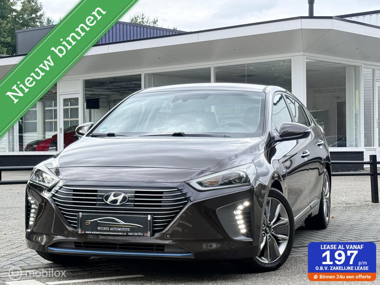 Hyundai IONIQ - 1.6 GDi AUT|LEDER|KEYLESS|STOELKOELING|1e EIG - AutoWereld.nl