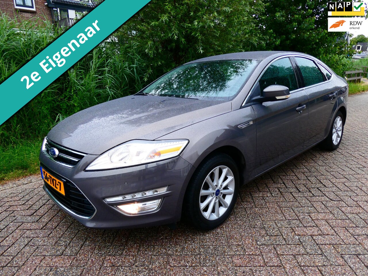 Ford Mondeo - 2.0 Titanium 203pk Automaat 2e eig. Clima Navi Trekhaak 1600kg. - AutoWereld.nl