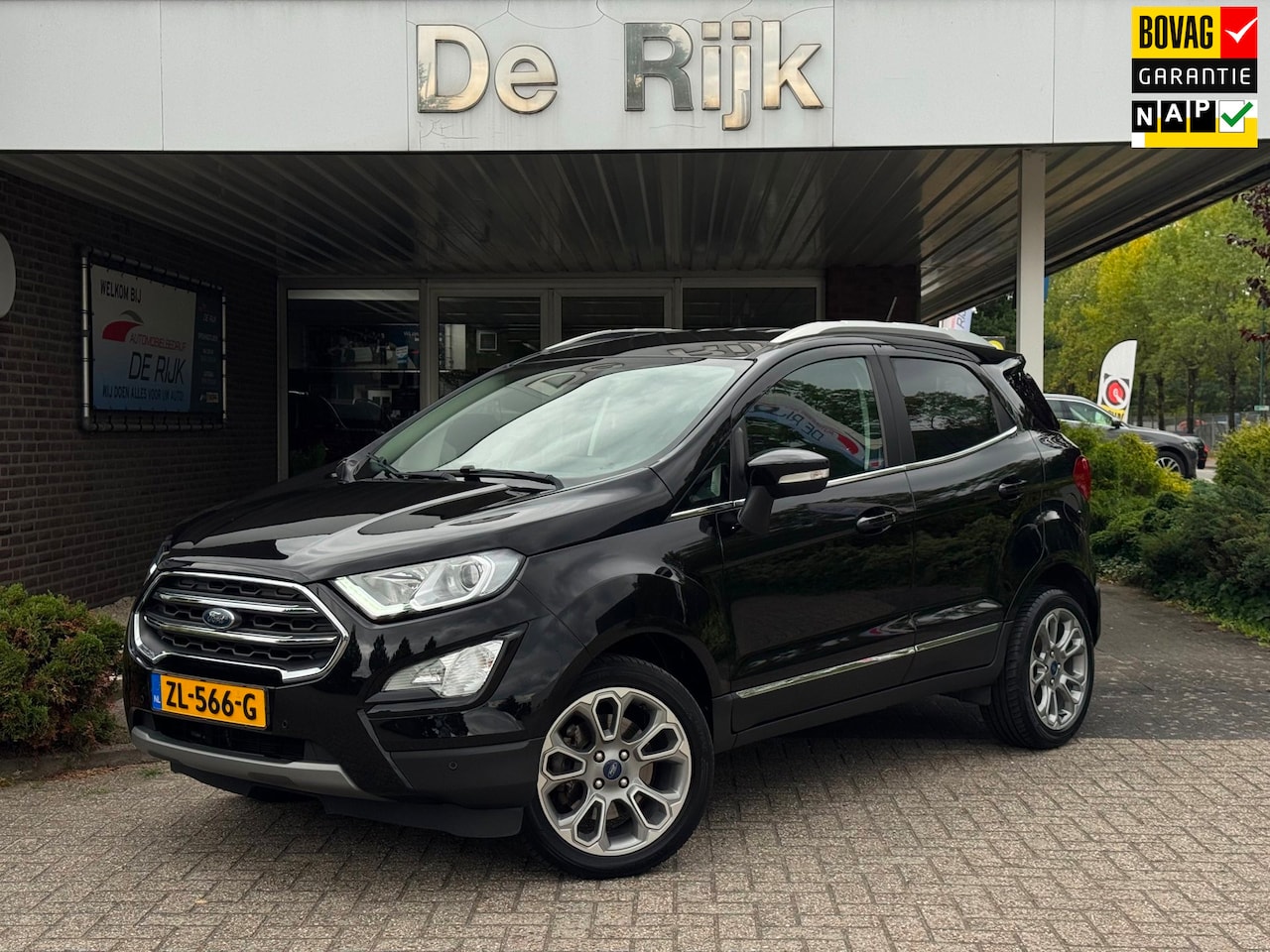 Ford EcoSport - 1.0 EcoBoost Titanium | Navi, Carplay/Android, Camera, Stoel+Stuurverw., Sfeerverl., Keyle - AutoWereld.nl