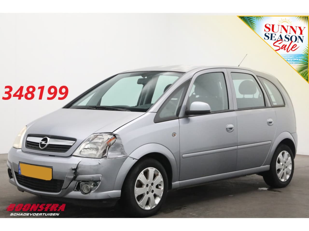 Opel Meriva - 1.6-16V Temptation Airco 42.329 km! - AutoWereld.nl