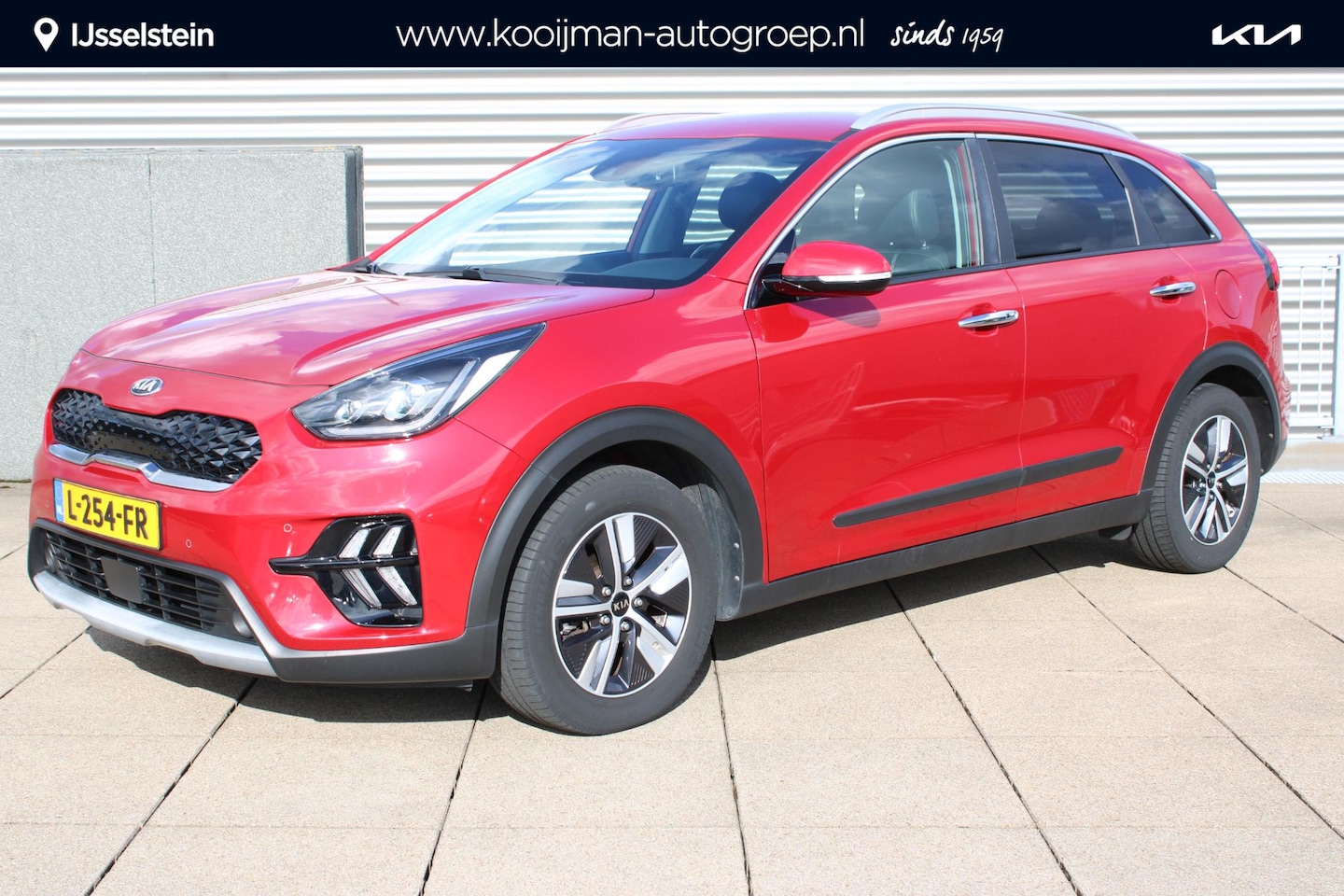 Kia Niro - 1.6 GDi Hybrid DynamicPlusLine AUTOMAAT TREKHAAK, STOEL- STUURVERWARMING, LEDER - AutoWereld.nl