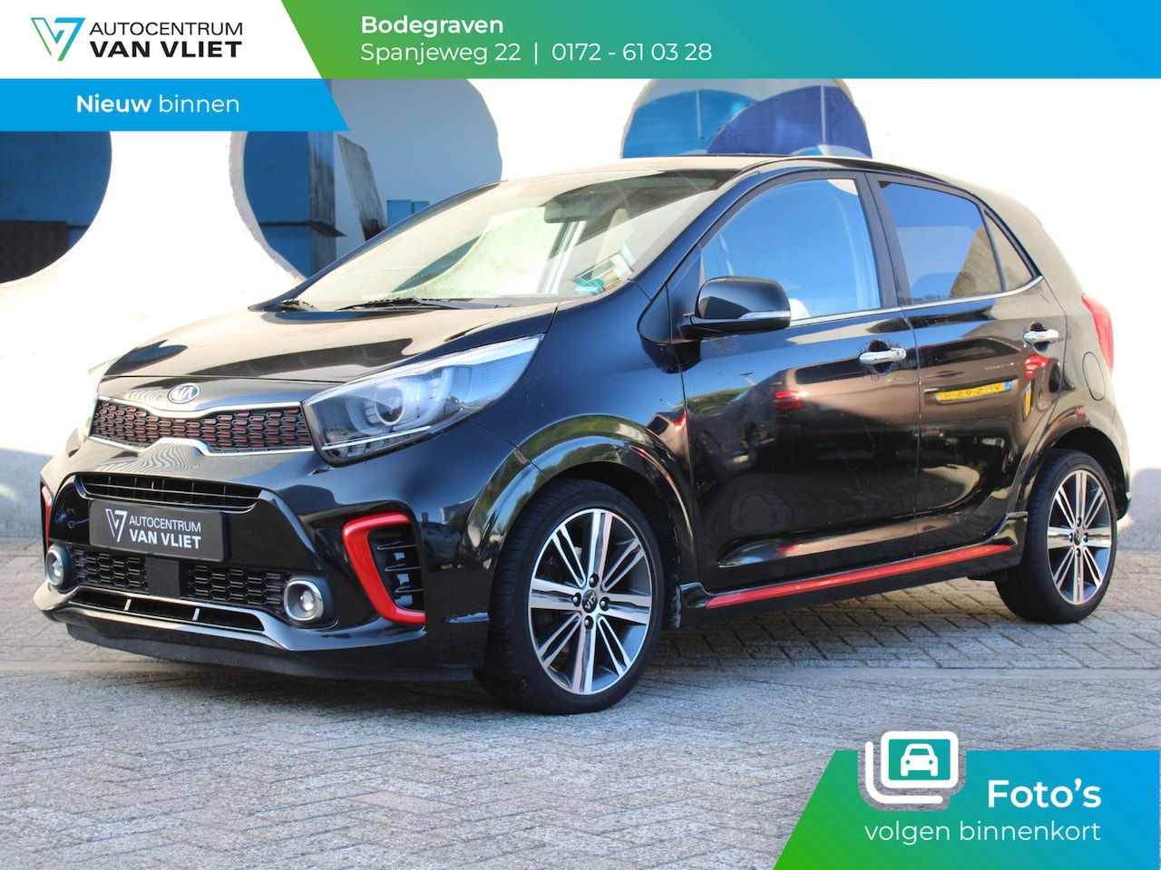 Kia Picanto - 1.0 T-GDI GT-Line | APPLE CARPLAY/ANDROID AUTO | STOELVERWARMING | ACHTERUITRIJCAMERA | - AutoWereld.nl