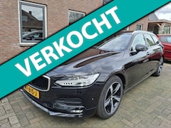 Volvo V90 - 2.0 T5 Momentum. Dealer onderhouden. Zeer luxe en netjes. O.a. leder, stoelverw, trekhaak,