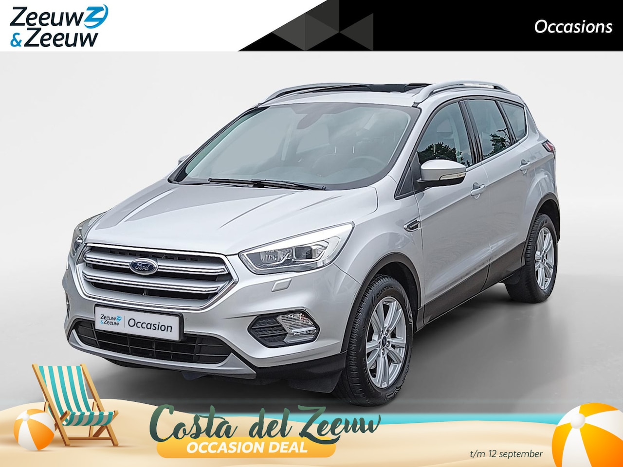 Ford Kuga - 1.5 EcoBoost Titanium | Navigatie | Trekhaak | - AutoWereld.nl