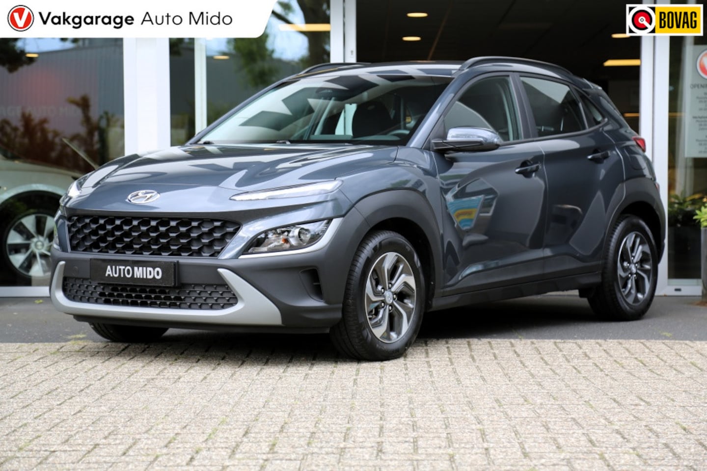 Hyundai Kona - 1.6 GDI Hybride Automaat Comfort | Stoel & stuurwielverwarming - AutoWereld.nl