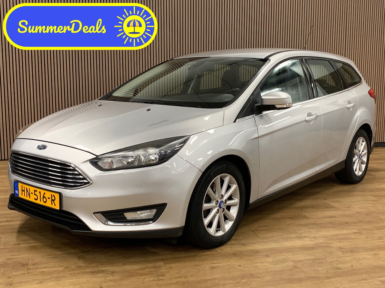 Ford Focus Wagon - 1.0 Titanium Edition|139000KM|Navigatie|Climate Control| - AutoWereld.nl