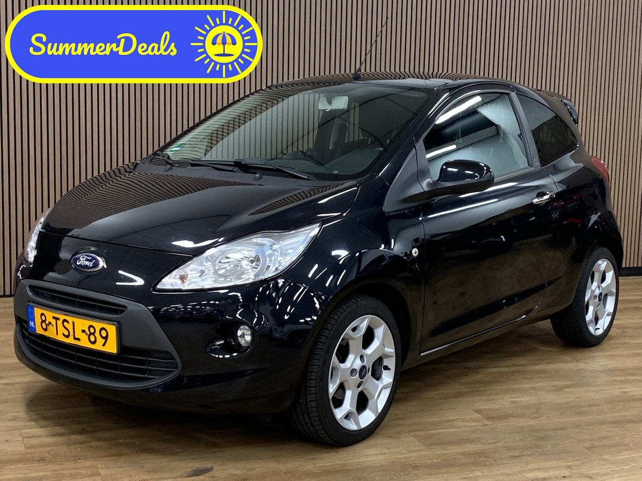 Ford Ka - 1.2 Titanium X start/stop|Pano|109000KM|Stoelverwarming|Climate Control| - AutoWereld.nl