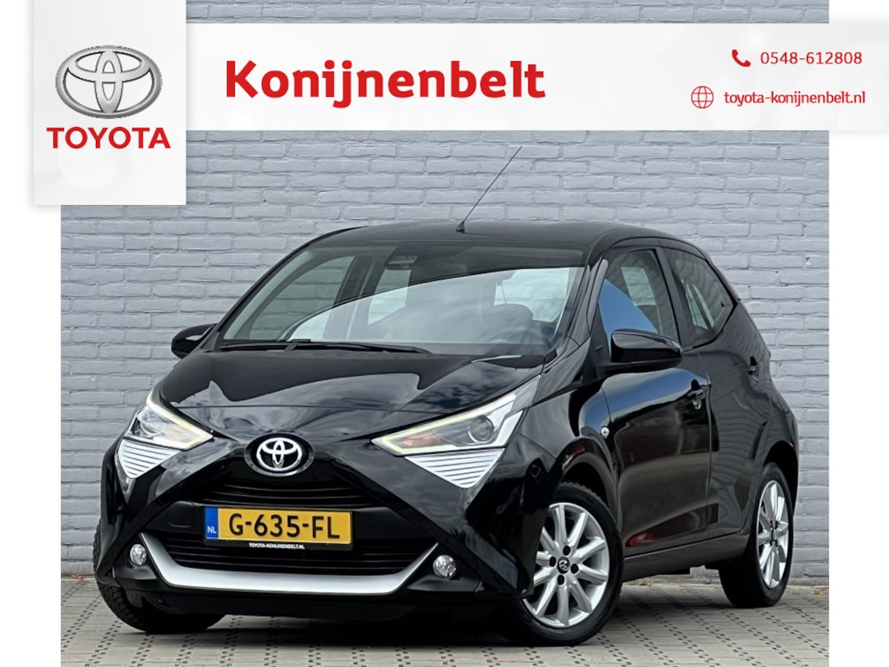 Toyota Aygo - 1.0 VVT-i X-Play Automaat 5-deurs | Keyless Start | Clima - AutoWereld.nl
