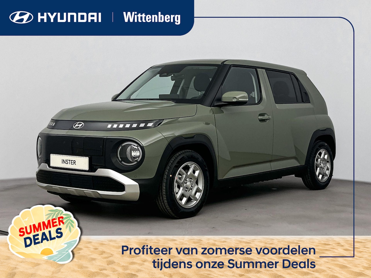 Hyundai Inster - Pulse 49 kWh | SNEL LEVERBAAR | VERSCHUIFBARE ACHTERBANK | PARKEERSENSOREN RONDOM | NAVI | - AutoWereld.nl
