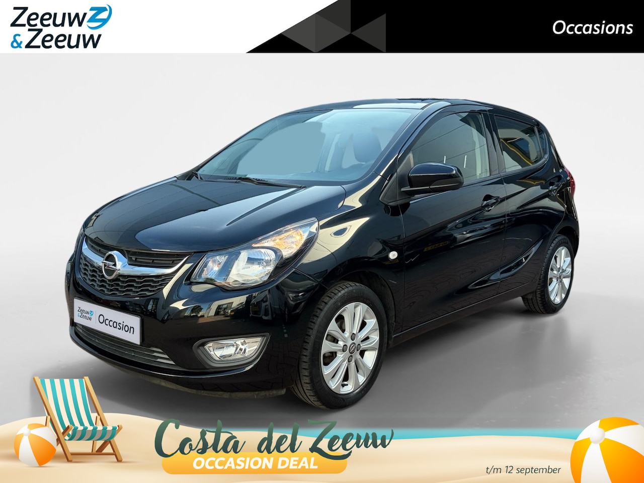 Opel Karl - 1.0 ecoFLEX 120 Jaar Edition | Unieke km stand | Parkeersensoren achter | Bluetooth radio - AutoWereld.nl