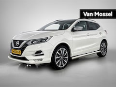 Nissan Qashqai - 1.3 DIG-T Tekna + | Automaat | Trekhaak | LED | Panoramadak | PDC + Camera | Leer | Bose A