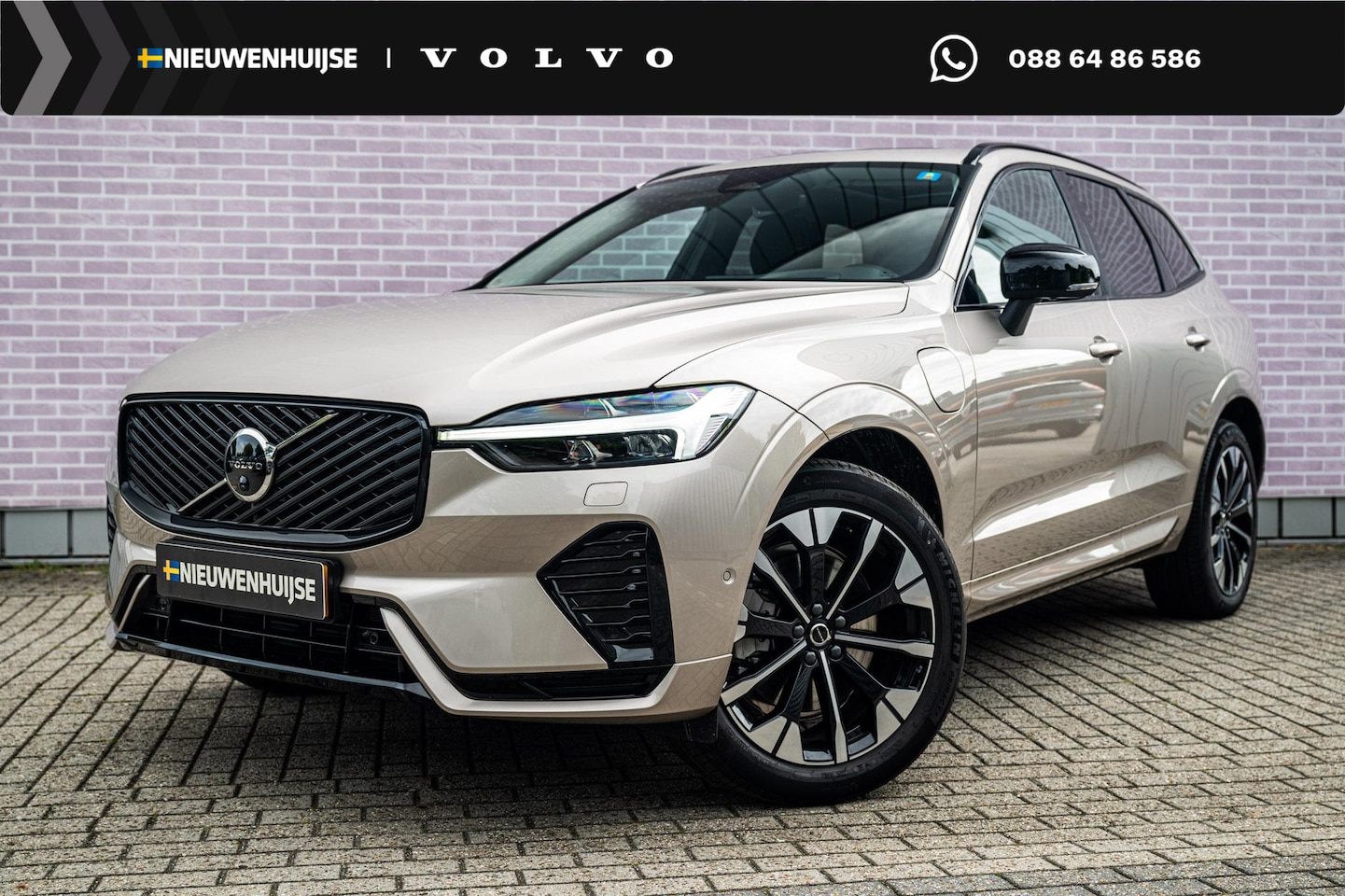 Volvo XC60 - 2.0 T6 Plug-in hybrid AWD Plus Black Edition 2.0 T6 Plug-in hybrid AWD Plus Black Edition - AutoWereld.nl