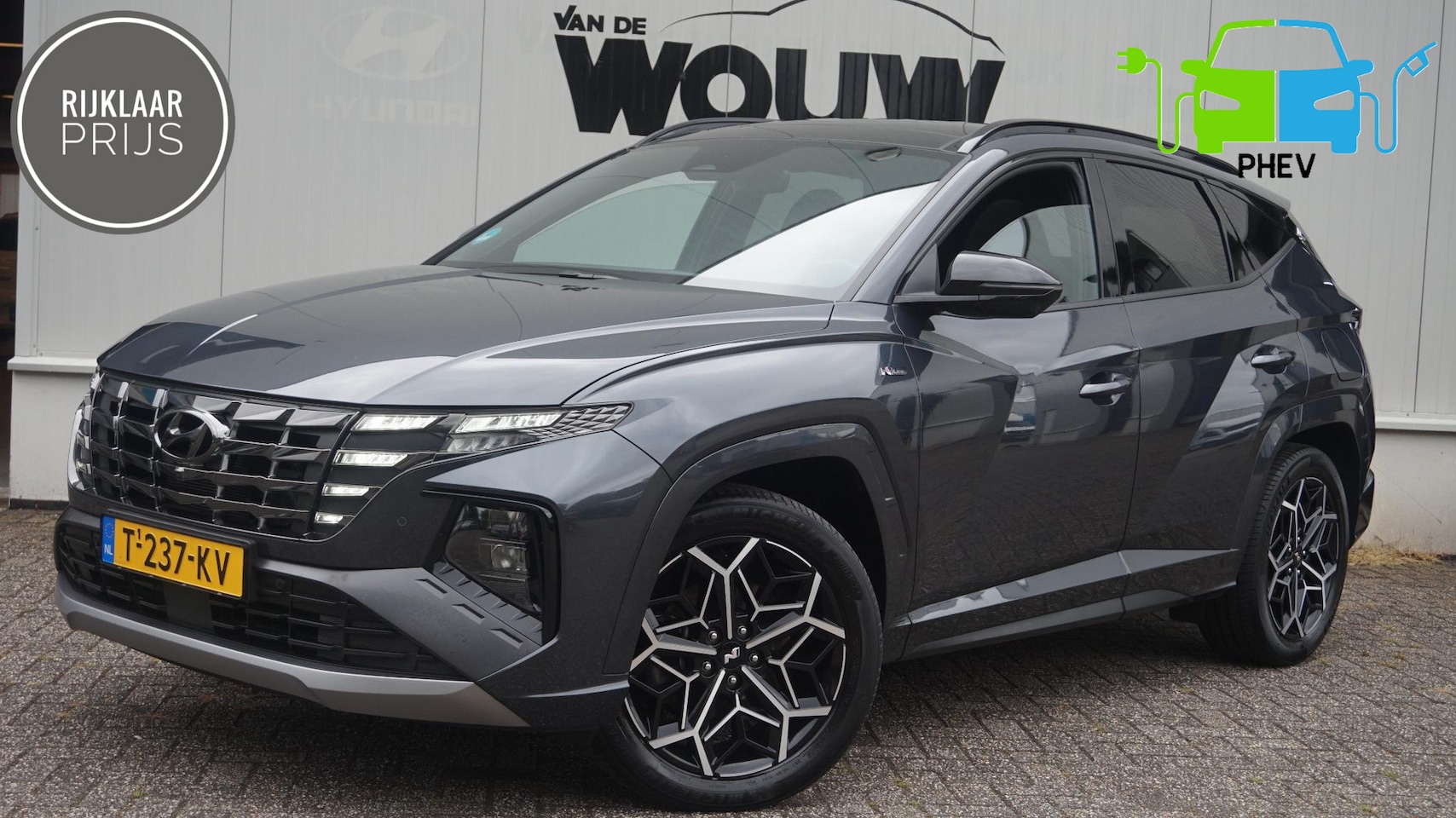 Hyundai Tucson - 1.6 T-GDI PHEV N Line Sky 4WD Panoramadak | Stoelventilatie | Elektr Verstelbare Stoelen | - AutoWereld.nl