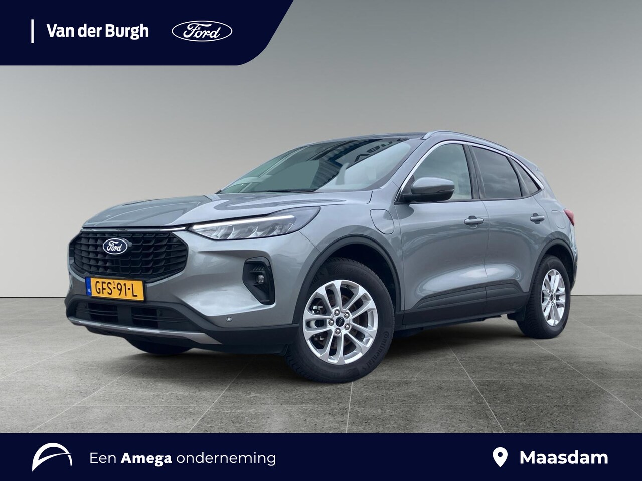 Ford Kuga - Titanium 2.5 Plug-in Hybrid 243pk Trekhaak | 2.100 kg geremd | All weather banden - AutoWereld.nl