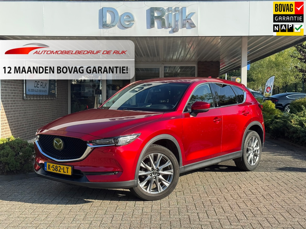 Mazda CX-5 - 2.0 SkyActiv-G 165 Luxury | Leder, Navi, Stoelverw.+Stoelvent., 360 Camera, Carplay/Androi - AutoWereld.nl