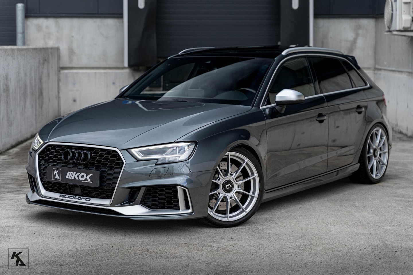 Audi RS3 - 2.5 TFSI RS3 | 2018 Quattro | DAZA Carbon KW V3 - AutoWereld.nl