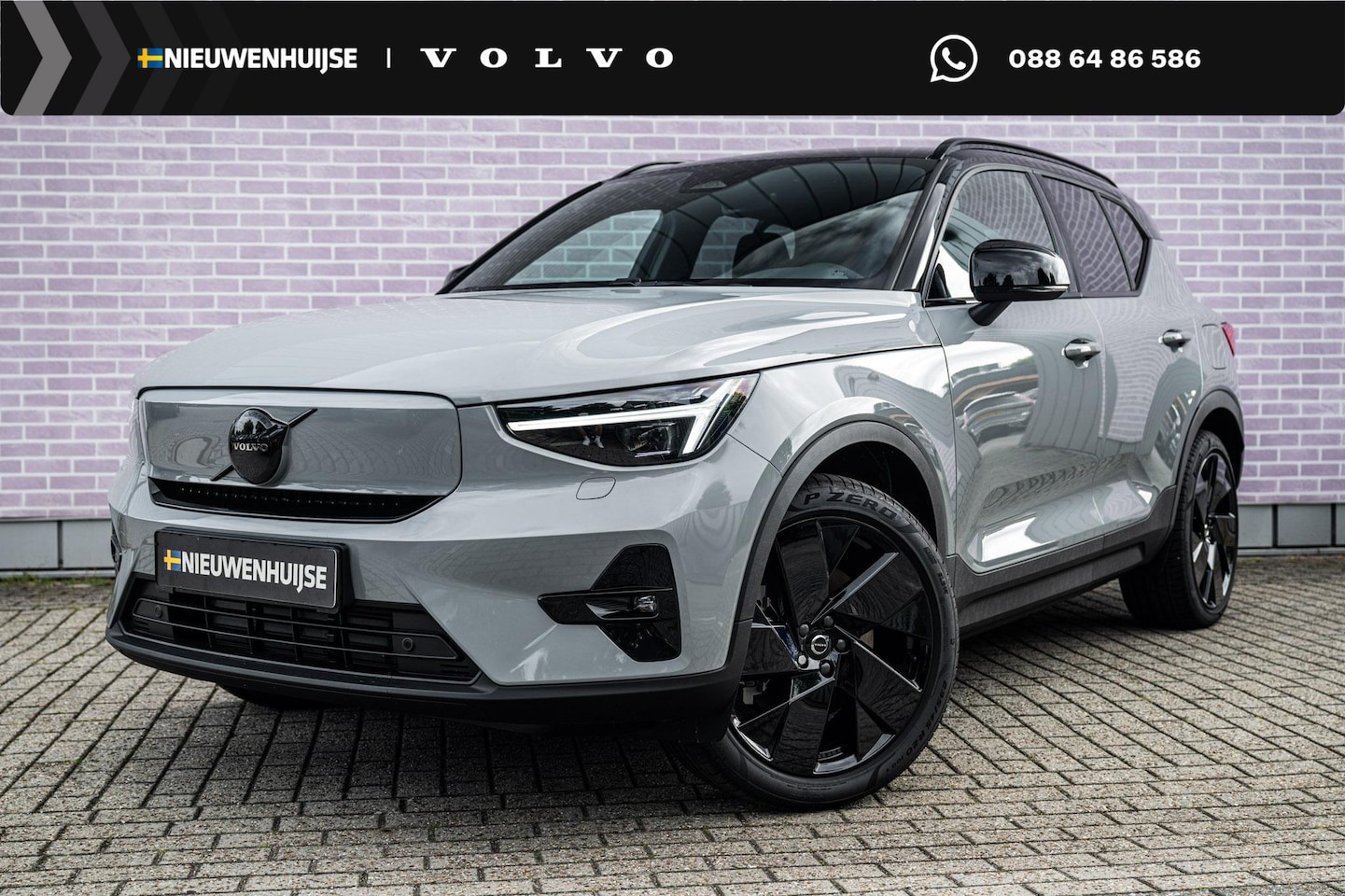 Volvo EX40 - Single Motor Extended Range Plus Black Ed. 82 kWh | Adaptieve Cruise Control | Harman Kard - AutoWereld.nl