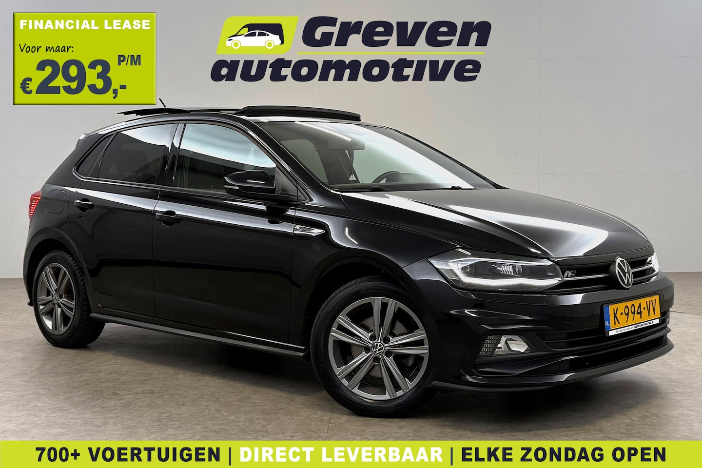 Volkswagen Polo - 1.0 TSI R-line | Pano | Camera | Cruise | Carplay | LED | Navi | Parkeersens. - AutoWereld.nl
