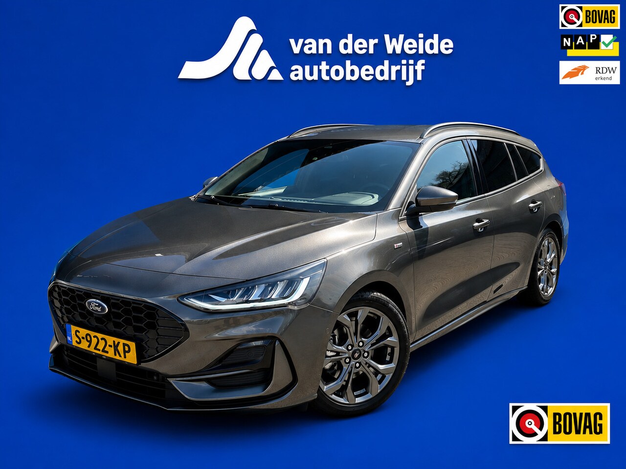 Ford Focus Wagon - 1.0 EcoBoost Hybrid ST Line Style 1.0 EcoBoost Hybrid ST Line Style - AutoWereld.nl